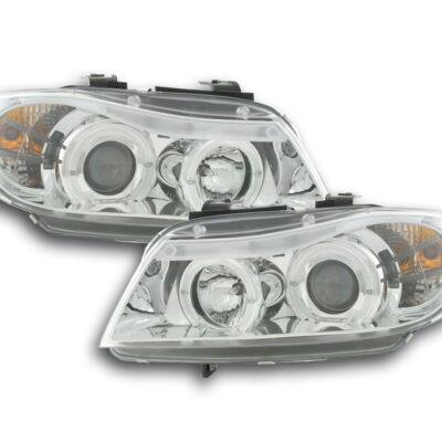 Phares pour BMW Série 3 type E90 / E91 05-08 chrome -