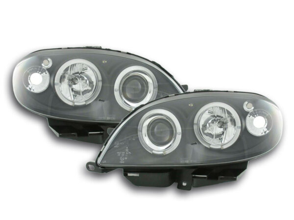 Phare avant Citroen Saxo 00-02 noir -