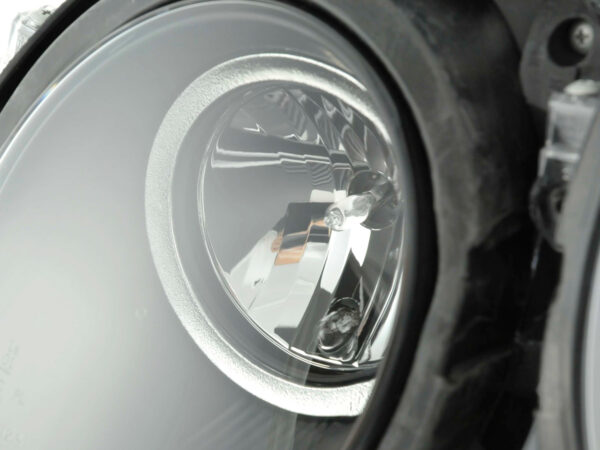 Phare avant Mercedes Classe E type W210 99-01 noir - – Image 5