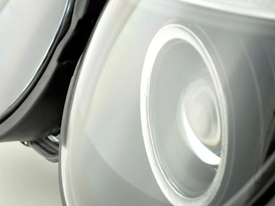 Jeu de phares Mercedes Classe E type W210 99-01 noir pour conduite à droite - – Image 6