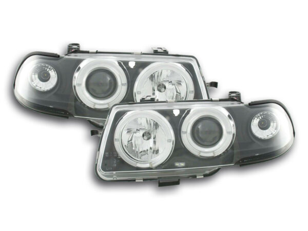 Phares Opel Astra F 91-94 noir -