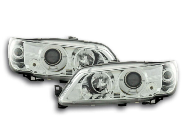 Phare avant Peugeot 306 93-96 chrome -