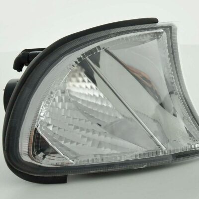 Jeu de clignotants avant BMW Série 3 coupé / cabriolet type E46 01-03 chrome -