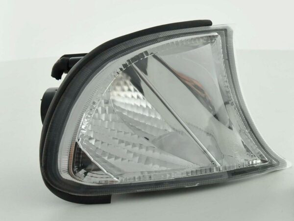 Jeu de clignotants avant BMW Série 3 coupé / cabriolet type E46 01-03 chrome -