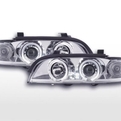 Phare avant BMW Série 5 type E39 95-00 chrome -