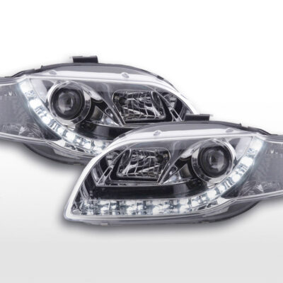 Phare Daylight LED feux de jour Audi A4 type 8E 04-08 chrome -