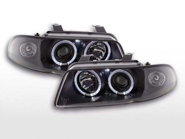 Phare avant Audi A4 type B5 95-99 noir -