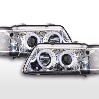 Phares avant Audi A3 type 8L 96-00 chrome -