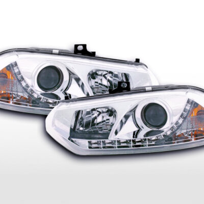 Phare Daylight LED DRL look Alfa Romeo 156 type 932 98-02 chrome -