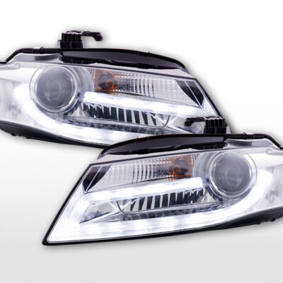Phare Daylight LED feux de jour Audi A4 à partir de 2008 chrome -