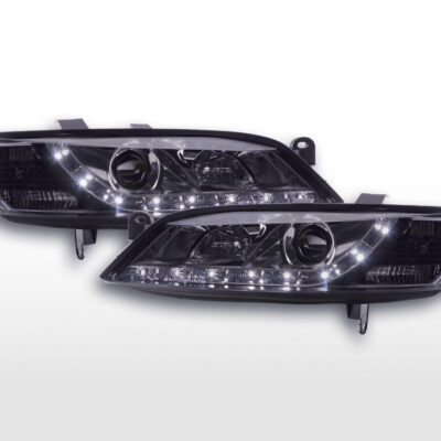 Phare Daylight LED DRL look Opel Vectra B 96-99 chrome -