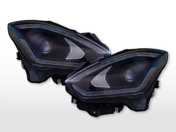 Kit phares LED Feux diurnes LED Suzuki Swift RZ/AZ année à partir de 17 noir -