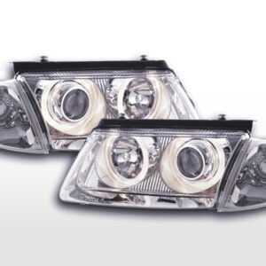 Phare Angel Eye VW Passat type 3B 97-00 chrome -