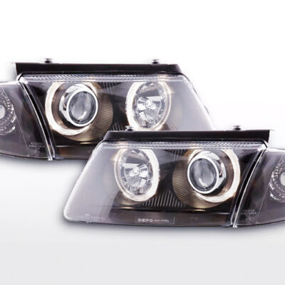 Phare Angel Eye VW Passat type 3B 97-00 noir -