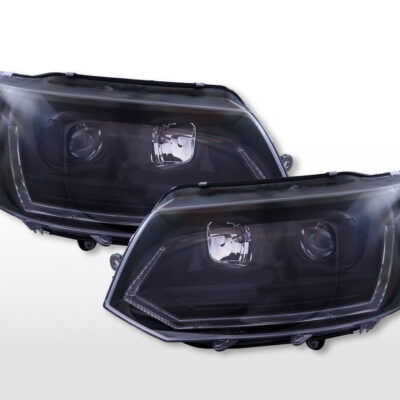 Kit de phares halogènes VW T5 à partir de 10 ans noir -