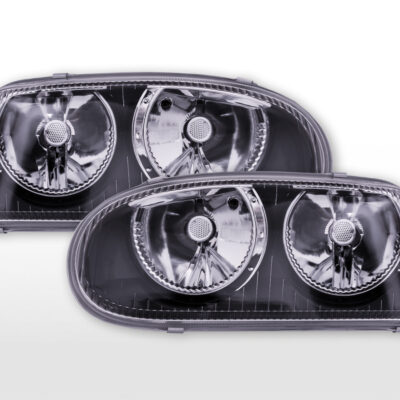 Phares Powerlook VW Golf 3 type 1HXO, 1 EXO 91-97 noir -