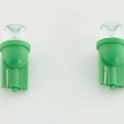 Ampoules LED vertes SET (2 pièces) -