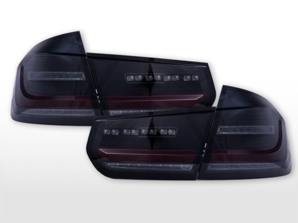 Jeu de feux arrière LED BMW Série 3 F30 12-17 rouge/noir -