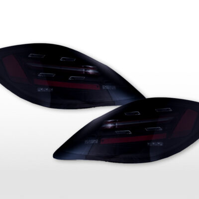 Jeu de feux arrière LED Porsche 987.2 Boxster BJ. 09-12 noir/fumé -