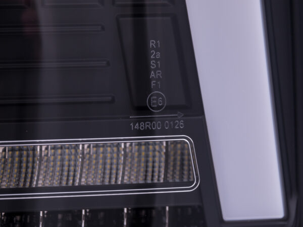 Jeu de feux arrière LED VW T6 année 16-21 noir - – Image 3