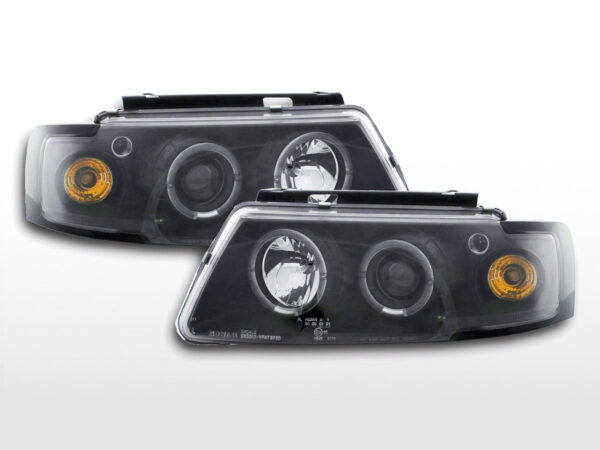 Jeu de phares VW Passat type 3B 97-00 noir -