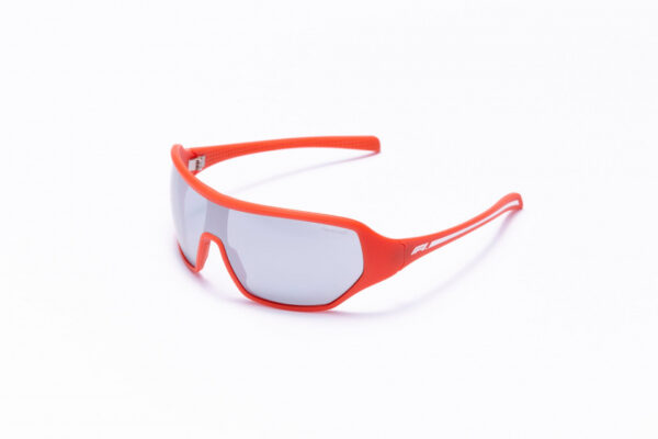 Lunettes de soleil lunettes de soleil sport unisexe rectangulaire cat.4 corail - Formula 1 Eyewear – Image 4
