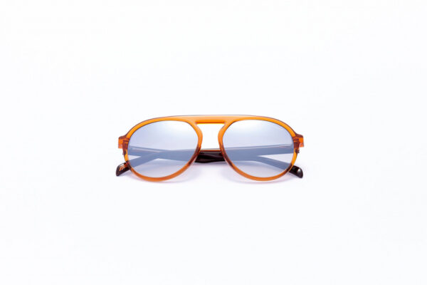 Lunettes de soleil lunettes de soleil unisex pilot cat.4 orange/gris clair - Formula 1 Eyewear – Image 3