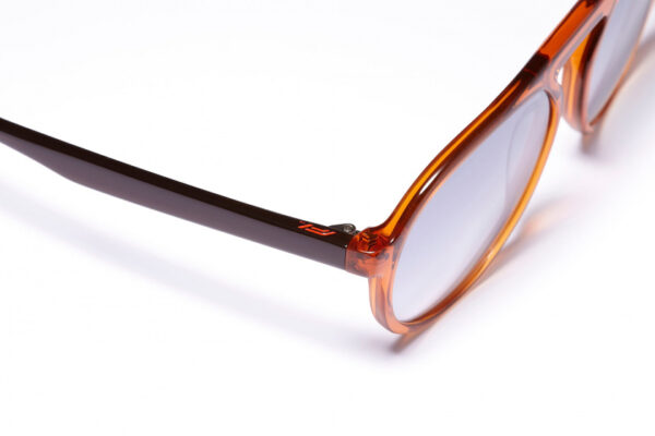 Lunettes de soleil lunettes de soleil unisex pilot cat.4 orange/gris clair - Formula 1 Eyewear – Image 5