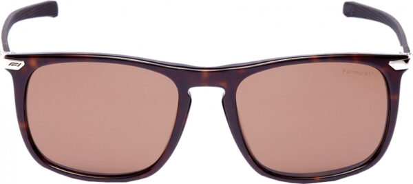 Lunettes de soleil lunettes de soleil unisexe rectangulaire cat.4 brun - Formula 1 Eyewear – Image 2