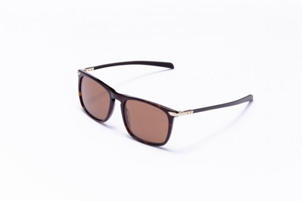 Lunettes de soleil lunettes de soleil unisexe rectangulaire cat.4 brun - Formula 1 Eyewear – Image 4