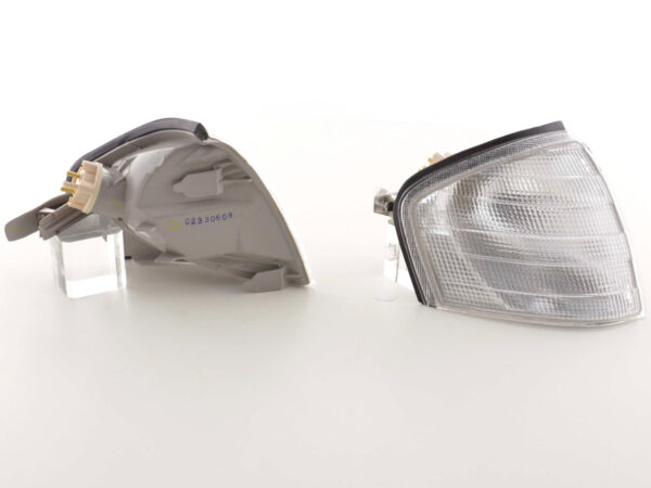 Jeu de clignotants avant Mercedes Benz Classe C type W202 94-99 blanc - – Image 7