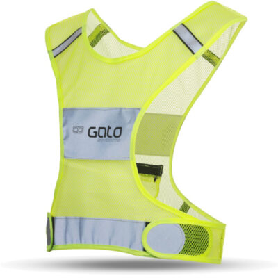 Reflection vests X gilet réfléchissant jaune fluo taille S - Gato Sports