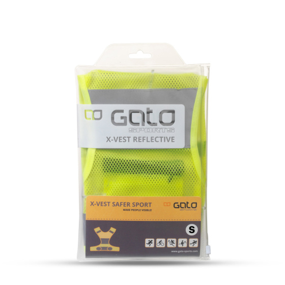 Reflection vests X gilet réfléchissant jaune fluo taille M - Gato Sports – Image 6