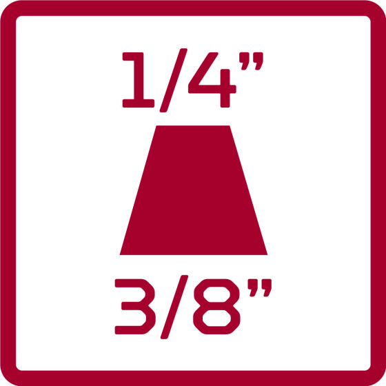 Key sets Adaptateur/rallonge 6-en-2 Argent 2 pièces - Gedore Red – Image 5