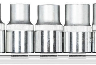 Key sets Jeu de clés à douilles 1/2 pouce TX On Rail Argent 7 pièces - Gedore Red