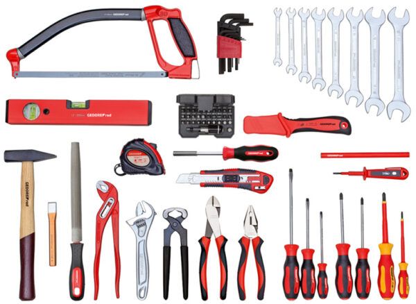 Tool kits Mallette à outils avec outils à main 72 pièces - Gedore Red – Image 3