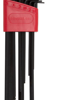 Key sets Jeu de clés Allen 9 pièces Long Red - Gedore Red