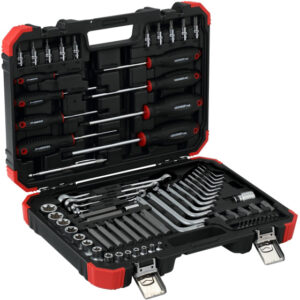 Key sets Kit d'assemblage TX dans l'étui 1/2 Inch Argent 75 pièces - Gedore Red