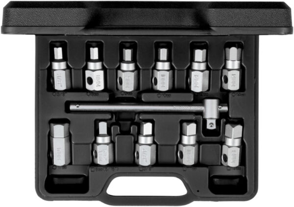 Key sets Jeu de clés de vidange d'huile Poignée croisée 3/8 Inch 12 pièces - Gedore Red – Image 2