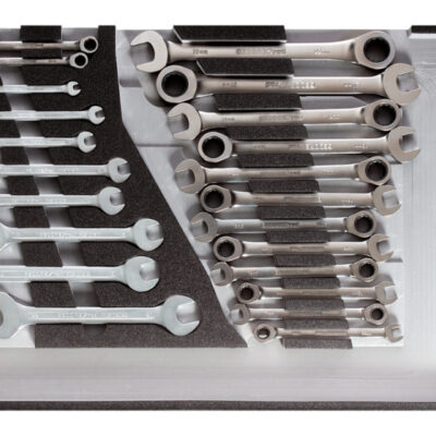Key sets Jeu de clés à anneaux 1/1 CT module 22 pièces - Gedore Red
