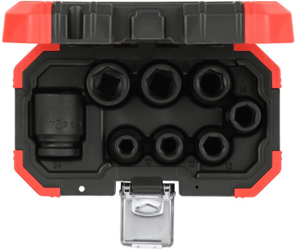 Key sets Clé à chocs en coffret 1/2 pouce 8 pièces - Gedore Red – Image 2