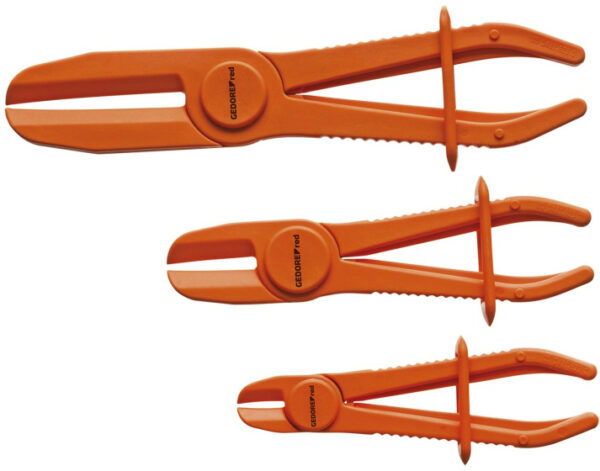 Pliers sets Jeu de pinces pour colliers de serrage Ø 0-60 mm 3 pièces Orange - Gedore Red – Image 2
