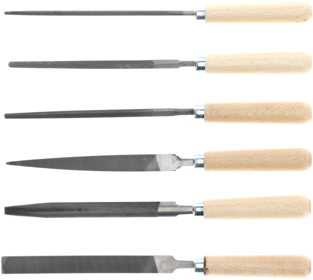 Files sets Set de limes avec manche en bois 6 pièces - Gedore Red – Image 3