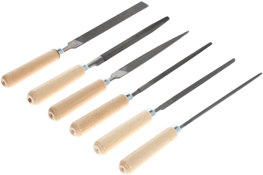 Files sets Set de limes avec manche en bois 6 pièces - Gedore Red – Image 4