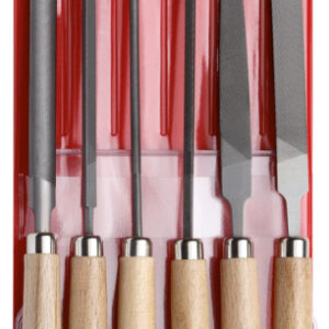 Files sets Set de limes avec manche en bois 6 pièces - Gedore Red