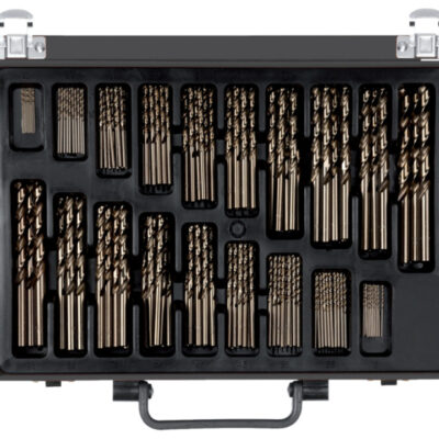 Drill sets Jeu de mèches hélicoïdales 1-10 mm Argent 170 pièces - Gedore Red