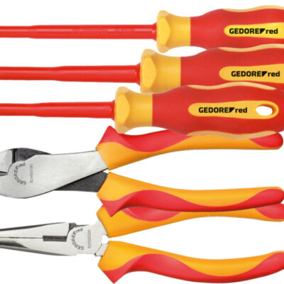 Tool kits Set d'outils VDE tournevis et pinces 5 pièces - Gedore Red