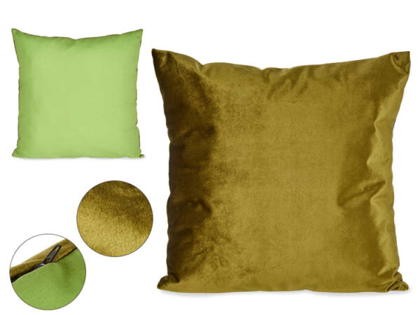 Cushions Coussin décoratif 45 x 45 cm Polyester Vert - Giftdecor – Image 9