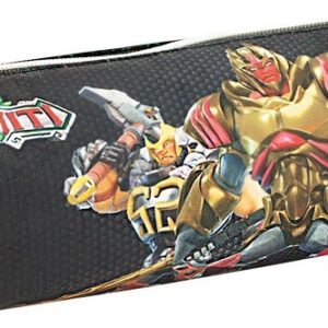 Etuis trousse 21 x 7,5 cm noir - Gormiti