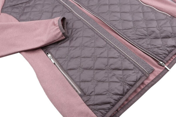 Vestes Outdoor gilet de plein air Elsa femmes polyester rose/gris taille 38 - Hannah – Image 4